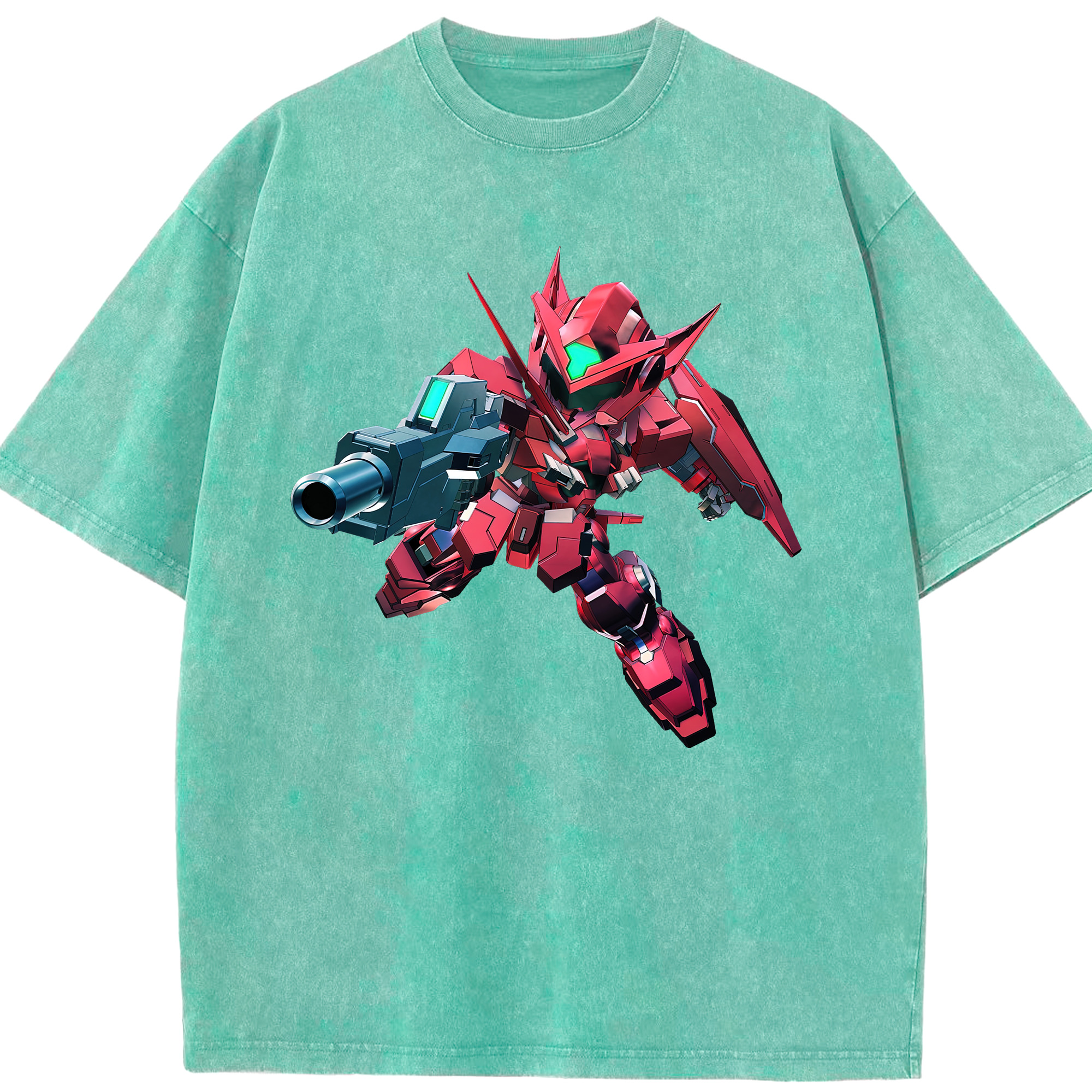 （画像用） 機動戦士ガンダム Mobile Suit Gundam 綿100% ヴィンテージ風 半袖Tシャツ（フロントプリント）